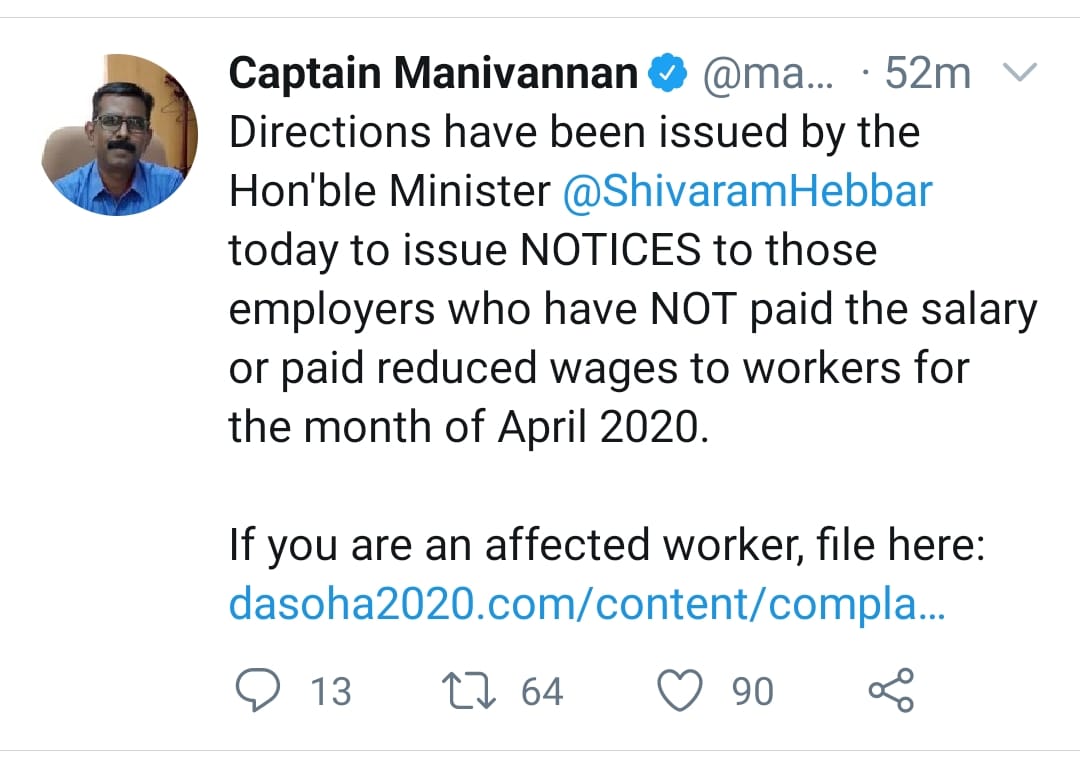 A screenshot of the tweet