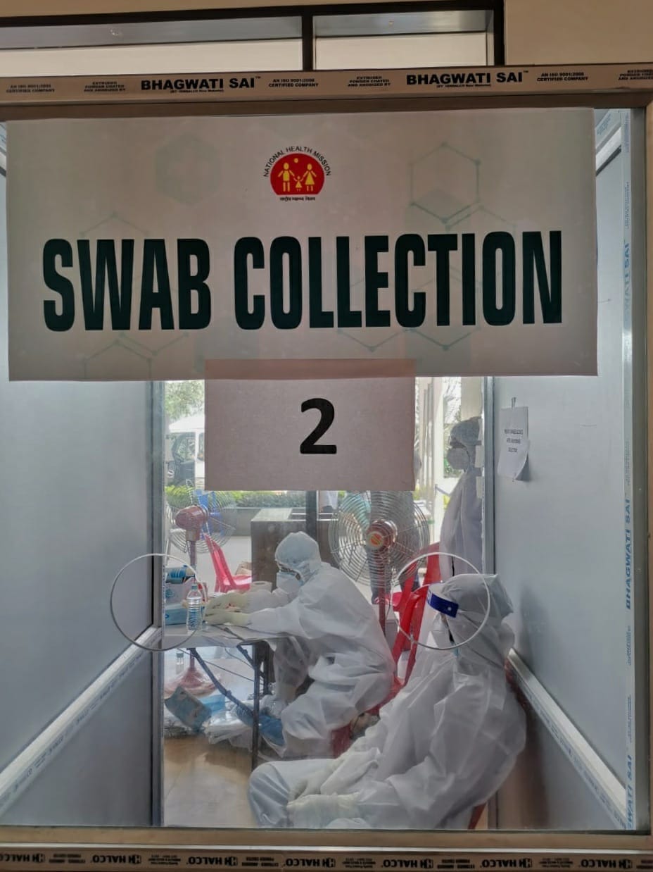 There are testing centres at airport, railway station and other points | Photo: Angana Chakrabarti | ThePrint