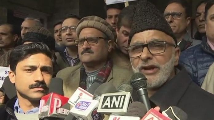 File photo Ali Mohammad Sagar (Right) | ANI