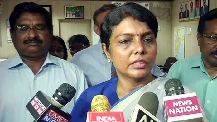 Beela Rajesh, former Tamil Nadu health secretary | Photo: ANI