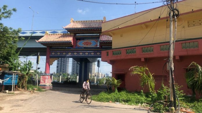 The entry gate to Chinatown in Kolkata, built by the West Bengal government | Madhuparna Das | ThePrint