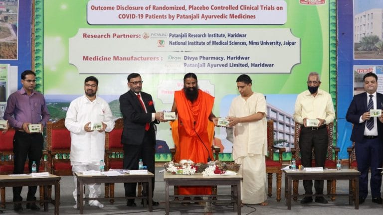Just 45 healthy cases, interim results, no peer review ⁠— how Patanjali found ‘Covid cure’