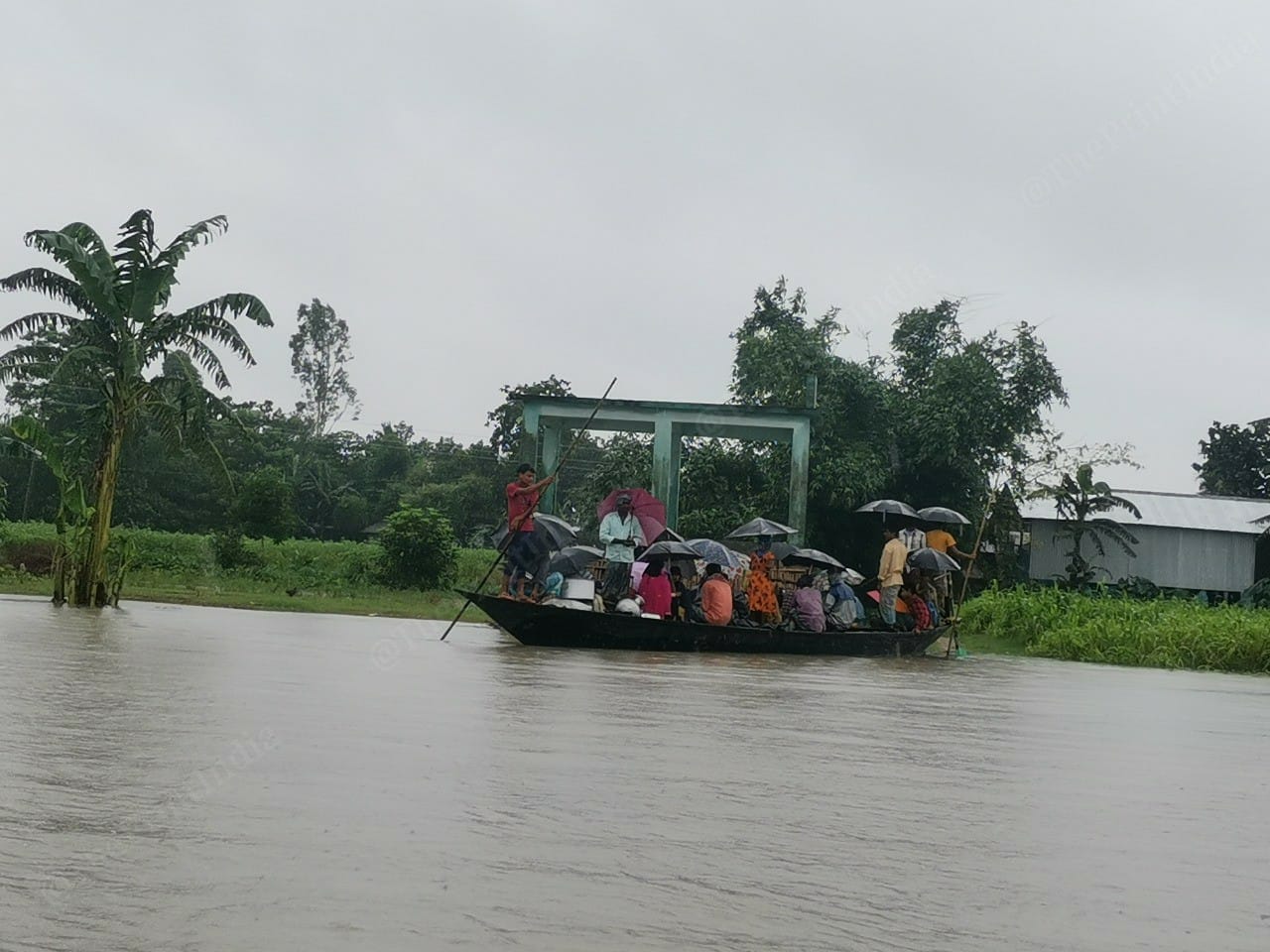 With the Brahmaputra river flowing through it, Assam has long dealt with the problem of floods. In 2019, floods affected 52,59,142 people across 30 districts, and 1,63,962.02 hectares of crop area were also damaged as a result | Angana Chakrabarti | ThePrint