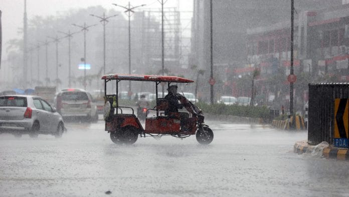 Representational image of monsoon rains in Prayagraj, Uttar Pradesh | Photo: ANI