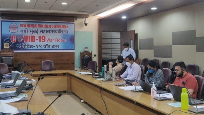 The Covid-19 war room in Navi Mumbai | Photo: Ananya Bhardwaj | ThePrint