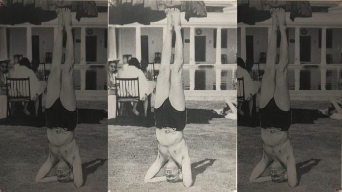 File photo | Nehru in sirasana | Soham Chintha