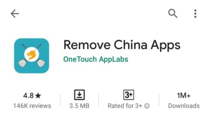 Remove China Apps
