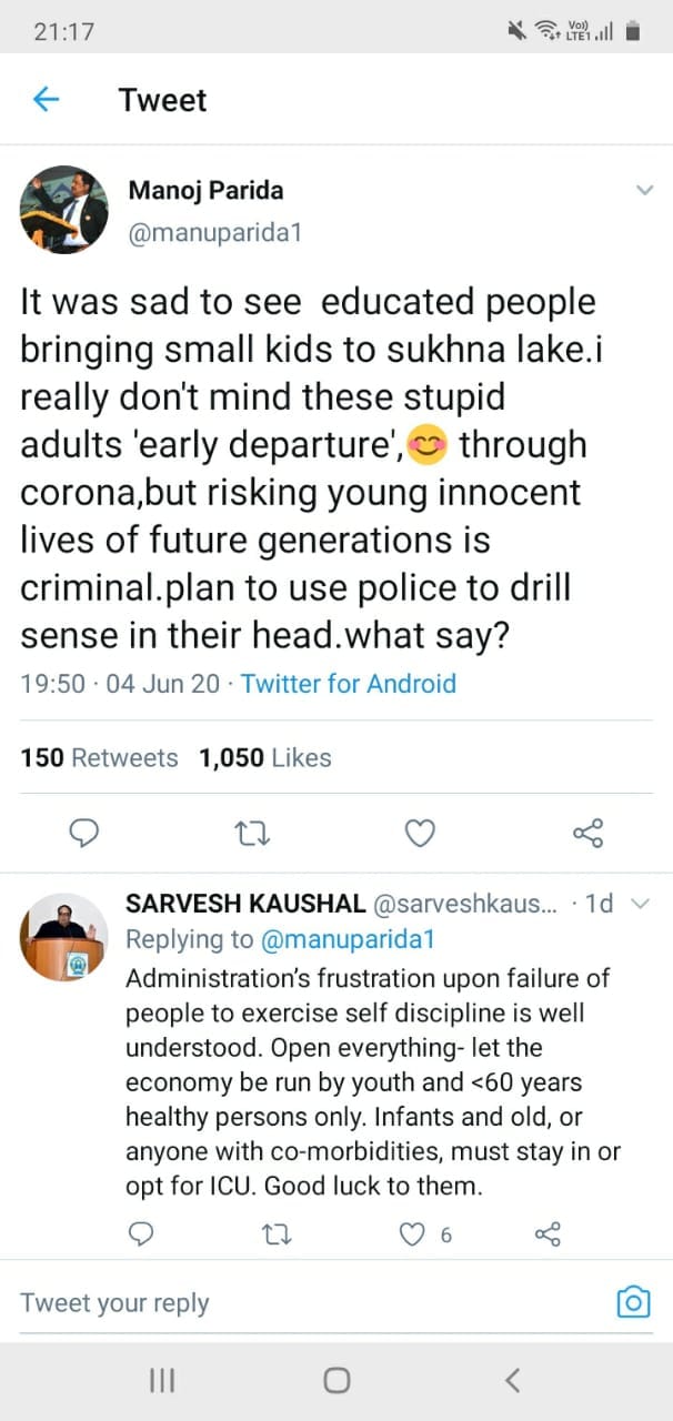 Screenshot of the tweet