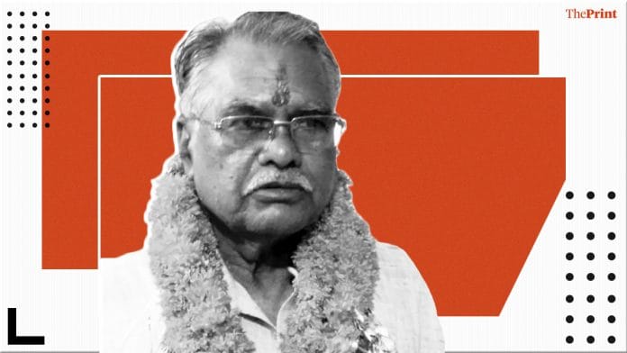 Gopilal Jatav, BJP MLA in Madhya Pradesh. | Photo: Ramandeep Kaur/ThePrint