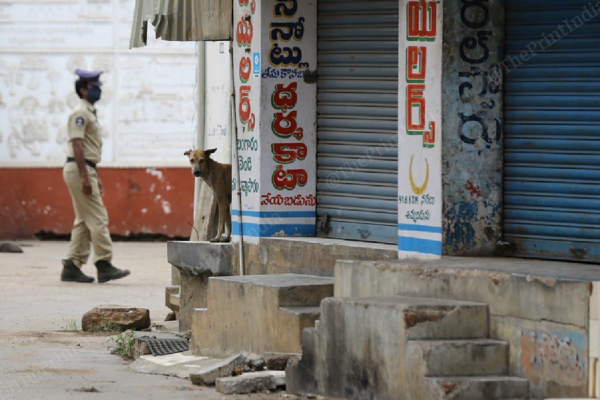 Policemen have been posted every 100 metres around Gollala Mamidada | Suraj Singh Bisht | ThePrint