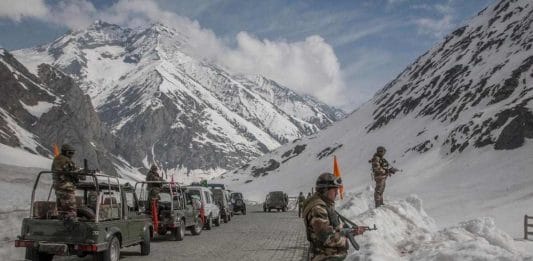 File image of Indian soldiers in Ladakh | By special arrangement