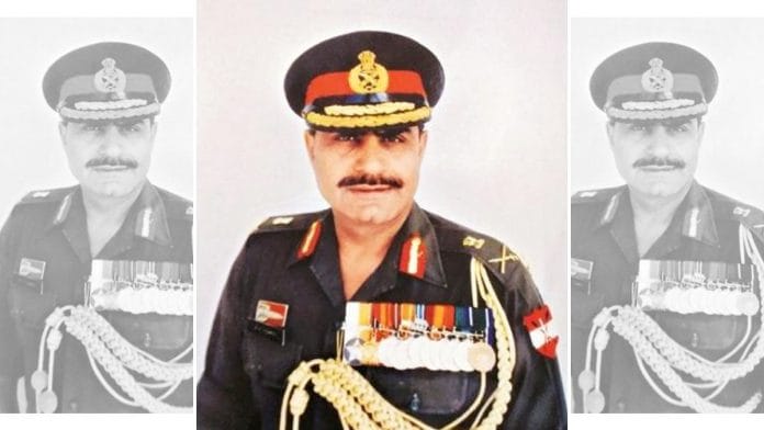 Lt Gen R.M. Vohra | ThePrint Team
