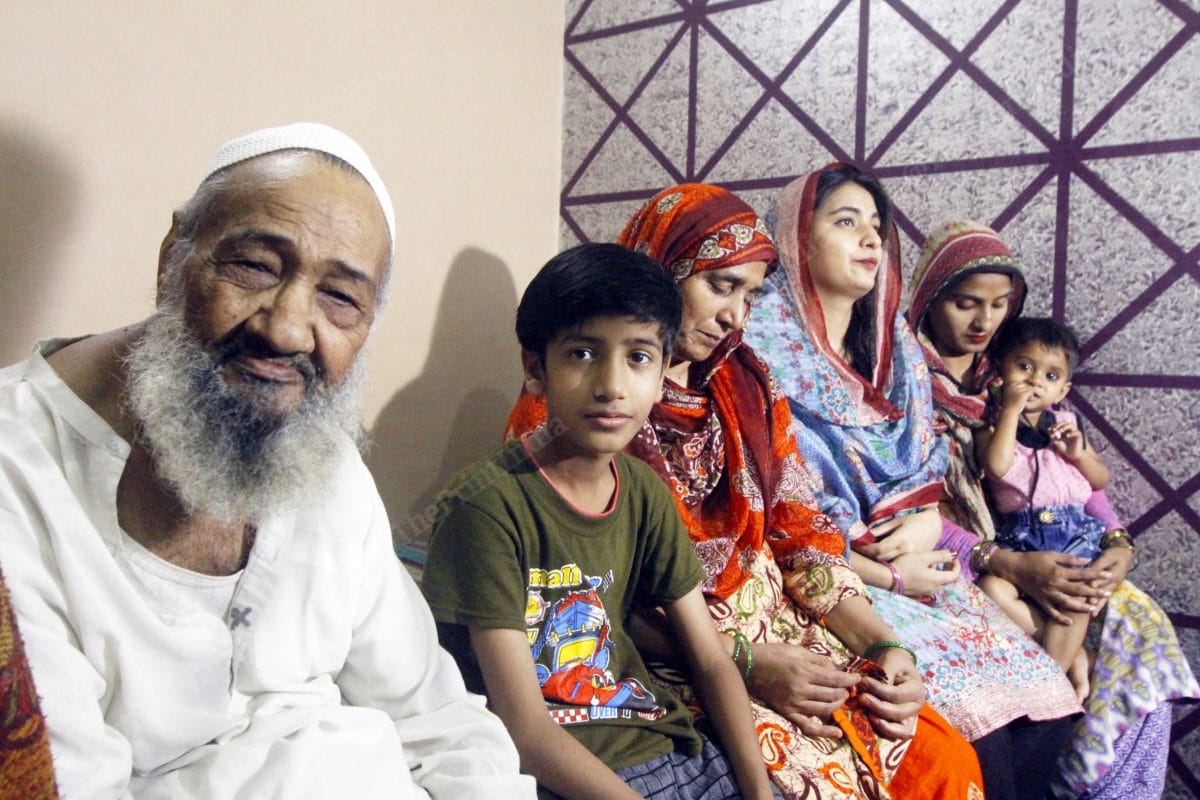 Ahmed's family members were quarantined at home | Photo: Praveen Jain | ThePrint