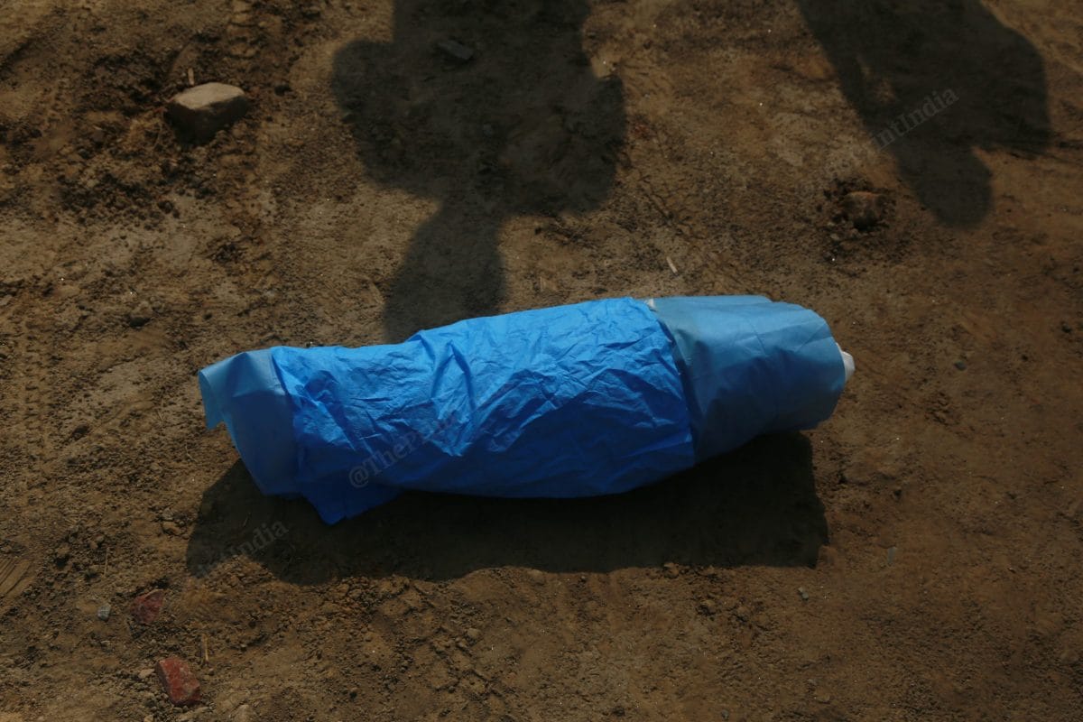 The body seven month old Azar | Photo: Manisha Mondal | ThePrint