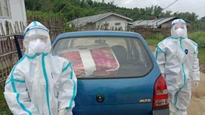 Epidemiologist Dr Kapu Tapu with his assistant | Facebook