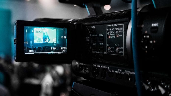 Representational image of a recording camera at a studio | wallpaperflare.com