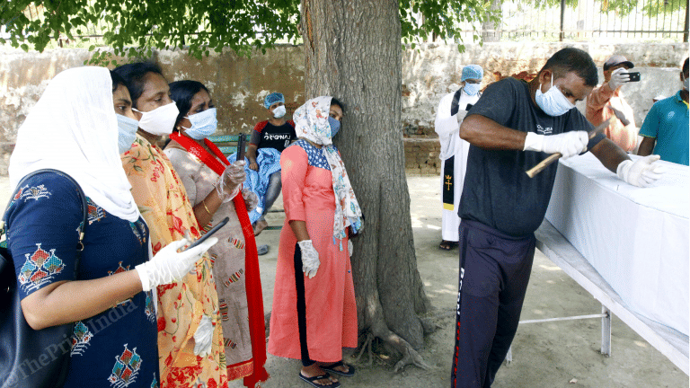 Delhi dad returned home last week after Covid treatment. Today his family buried him