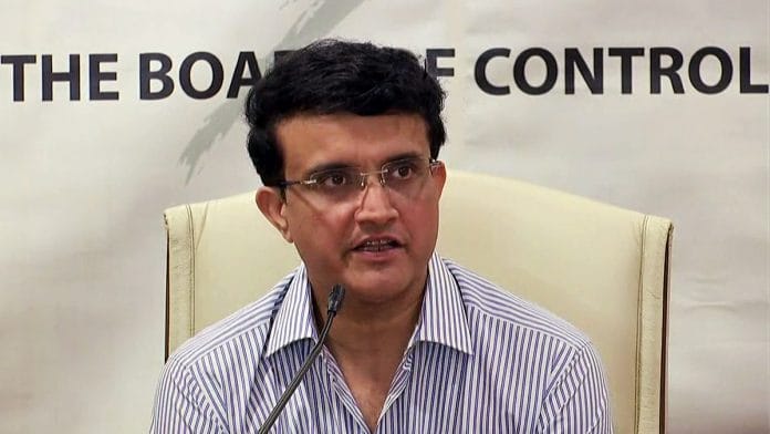File image of BCCI president Sourav Ganguly | Photo: ANI