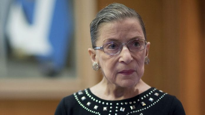 Supreme Court Justice Ruth Bader Ginsburg
