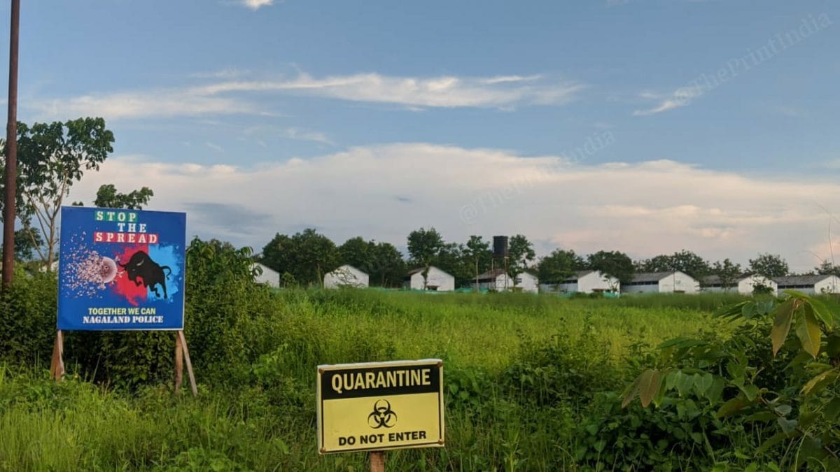 The facility was set up in a special economic zone (SEZ) in Ganeshnagar that already had a number of unused buildings and warehouses | Yimkumla Longkumer | ThePrint