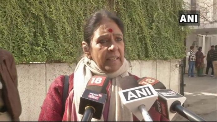 File image of former Samata Party president Jaya Jaitly | ANI