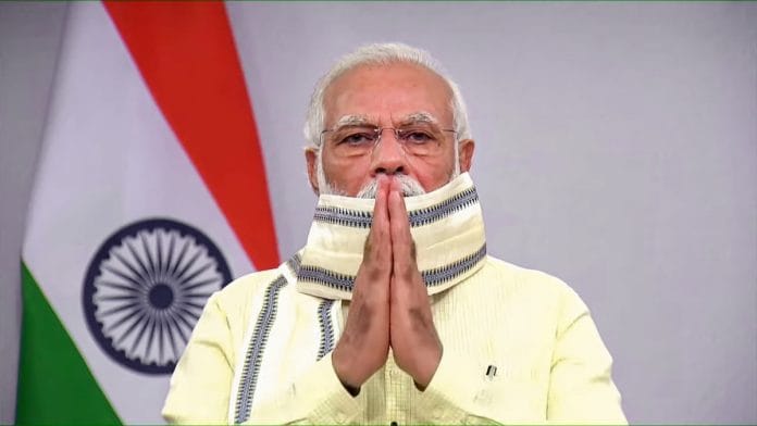 File photo | Prime Minister Narendra Modi addressing the nation on Covid-19, on 30 June, 2020 | PTI
