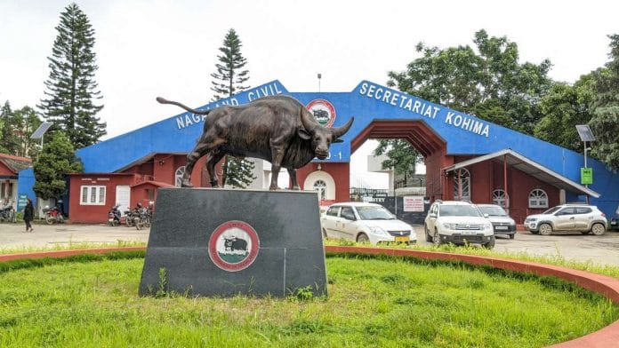 The Nagaland civil secretariat in Kohima | Photo: Yimkumla Longkumer | ThePrint