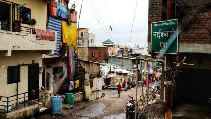 Naikwadi Pura area has reported 30 per cent of the total Covid-19 deaths in Nashik | Photo: Vasant Prabhu | ThePrint