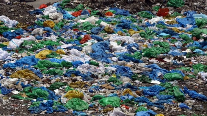 The PPE kits dumped at the Ghazipur landfill | Photo: Suraj Singh Bisht | ThePrint