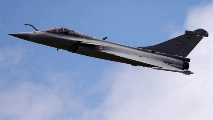 IAF's Rafale fighter jet enters Indian airspace for the first time | Photo: ANI