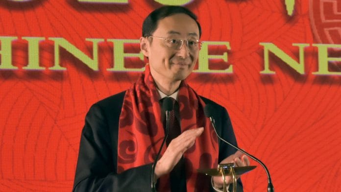 File image of Sun Weidong, China's Ambassador to India | Photo: ANI