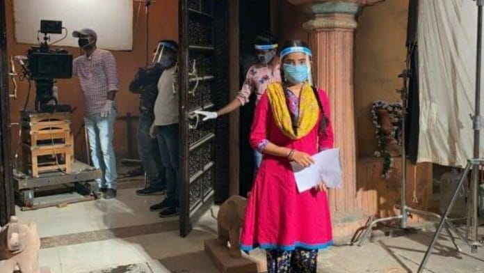 Shoot on the sets of 'Gudiya Humari Sabhi Pe Bhari' gets under way in Mumbai | Photo by special arrangement