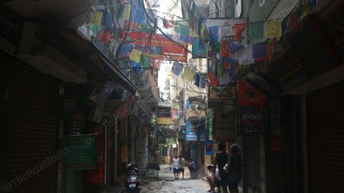 In one of the lanes of Majnu ka Tila in Delhi | Manisha Mondal | ThePrint