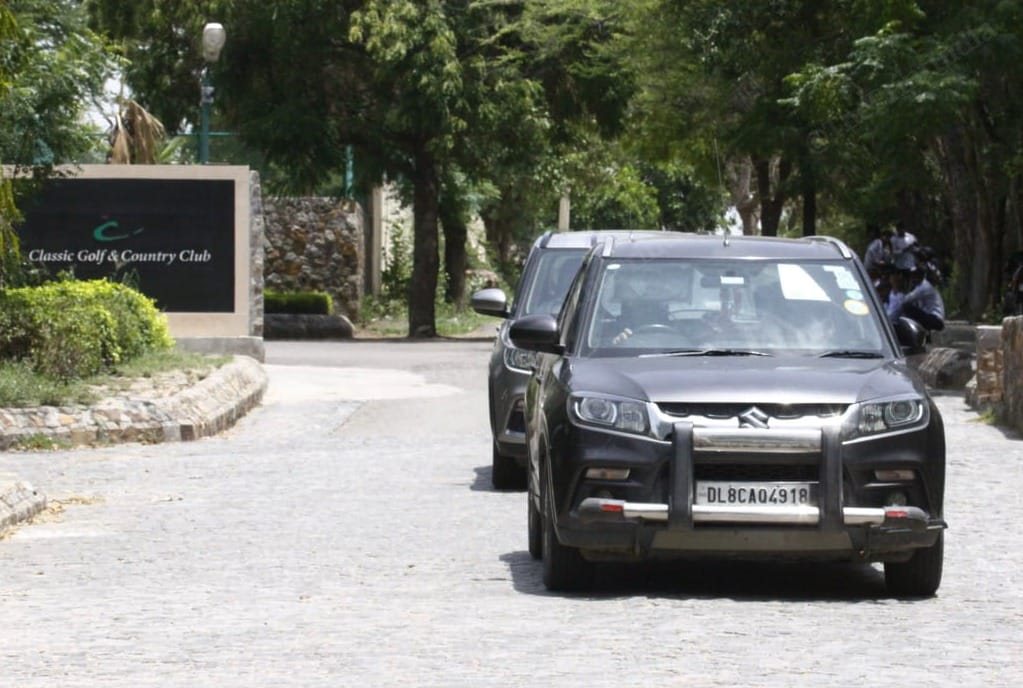 Pilot and the MLAs owing allegiance to him are believed to be holed up at the ITC Grand Bharat Hotel in Manesar | Photo: Praveen Jain | ThePrint