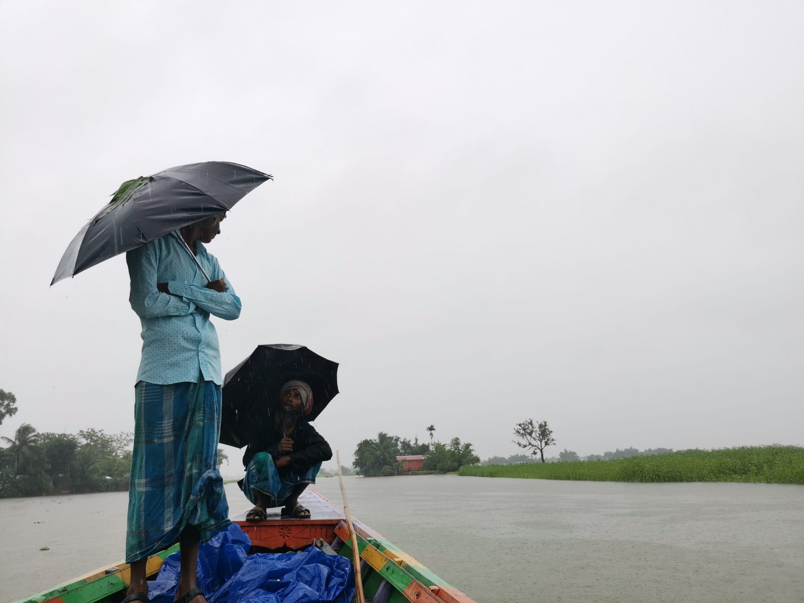 Residents of char villages in riverine of Assam are forced to travel to and fro their houses via boats for most part of the year. | Photo: Angana Chakrabarti/ThePrint