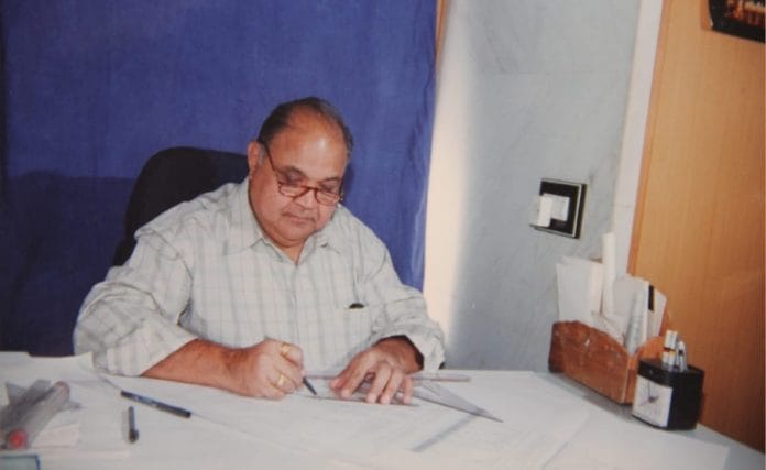 Chandrakant Bhai Sompura's family has devised the blueprint for the Ram temple | By special arrangement