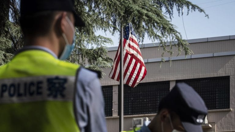 US lowers flag over consulate in China’s Chengdu as its diplomats are kicked out