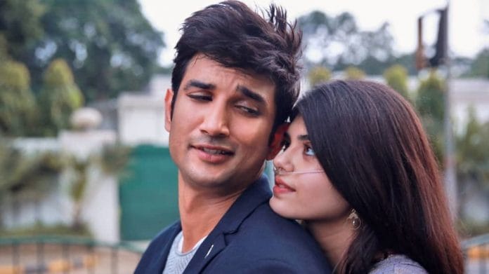 A still from Dil Bechara, starring Sushant Singh Rajput and Sanjana Sanghi | Twitter