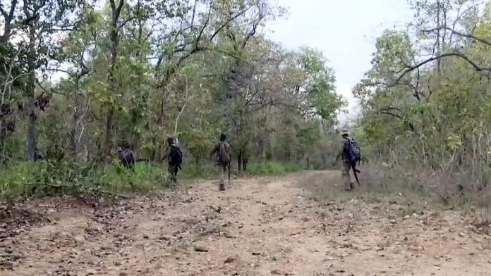 Representational image. A file photo of security personnel in Sukma. | Photo: ANI