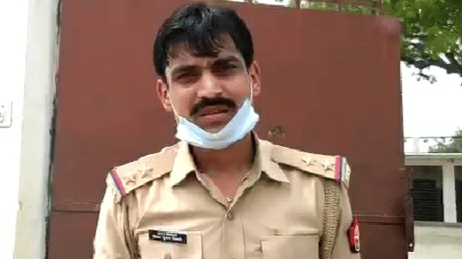 File photo of suspended Chaubeypur station officer Vinay Tiwari | PTI