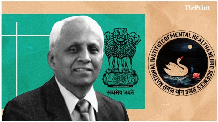 B.N. Gangadhar, director and vice-chancellor of NIMHANS | Illustration by Soham Sen