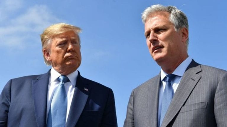 Trump’s National Security Adviser Robert O’Brien tests positive for Covid