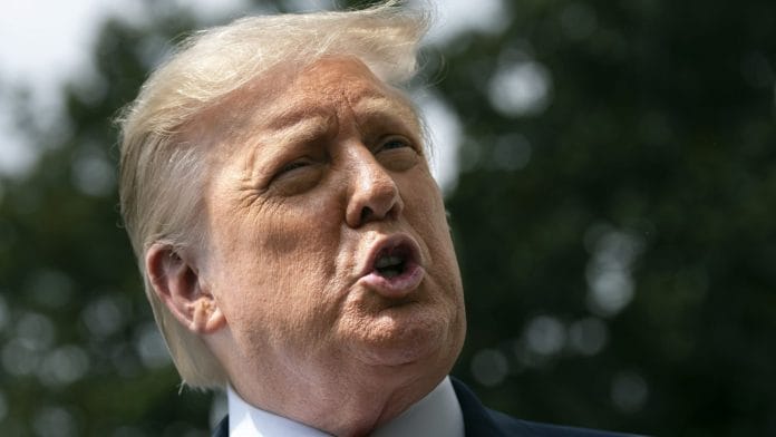 File photo of US President Donald Trump | Photographer: Kevin Dietsch/UPI/Bloomberg