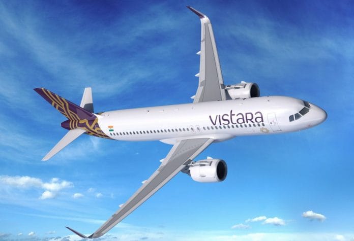 An Airbus A320neo of Vistara. | Airbus