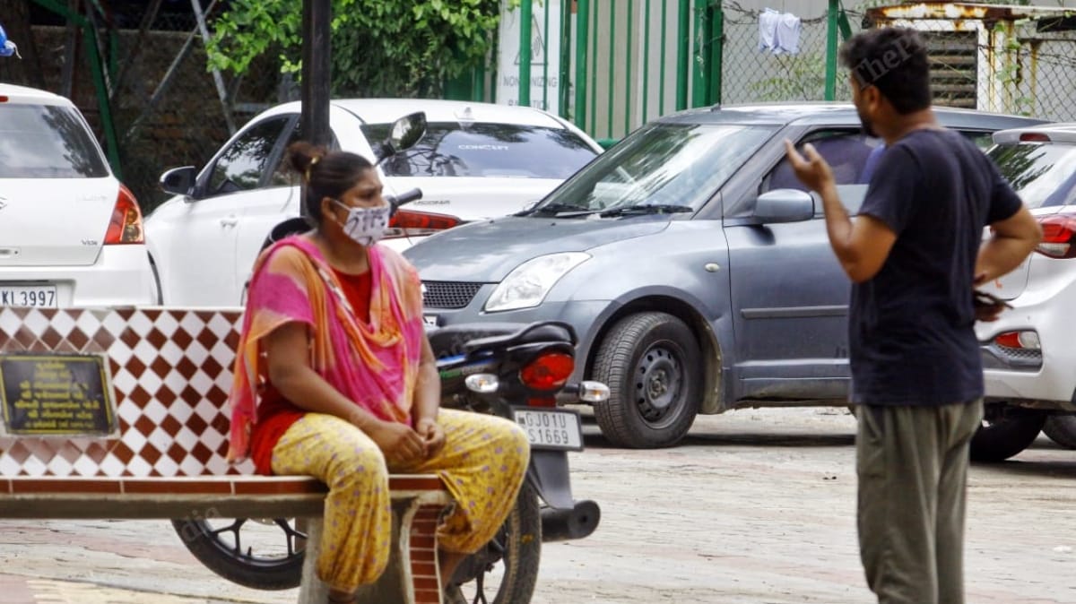 Chandrika’s husband convincing her to go to the hospital | Praveen Jain | ThePrint