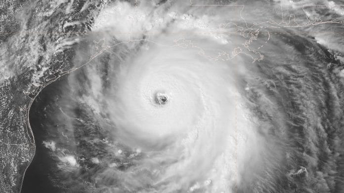 Water levels have been rising along the coast of southeast Texas and Louisiana due to Hurricane Laura | National Hurricane Center | Twitter