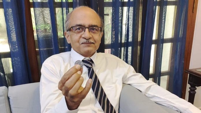Lawyer-activist Prashant Bhushan fined Re 1 by Supreme Court | Twitter