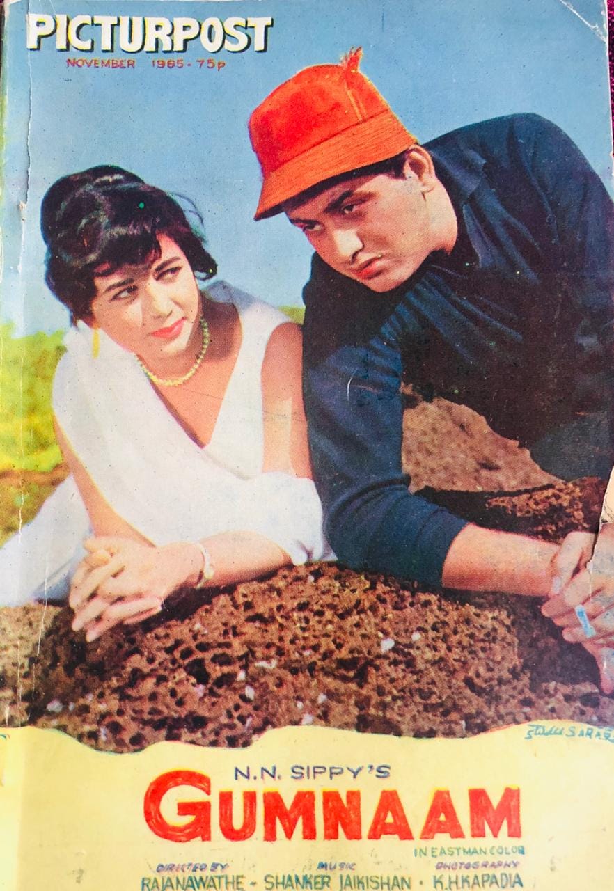 One of Picturpost's covers was the post of the movie Gumnaam | Photo by special arrangement