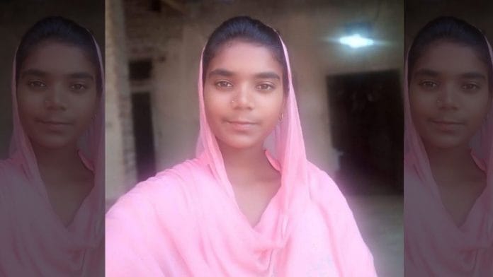 Jaspreet Kaur, who scored 99.5 per cent in her Class XII board exams | Photo by special arrangement