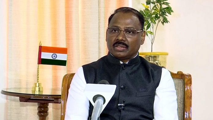 Jammu and Kashmir Lieutenant Governor Girish Chandra Murmu is said to have resigned | Photo: ANI